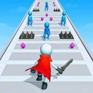 剑士冲刺(Hit Levelling Rush! Alone Run)_logo